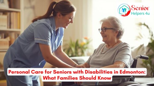 Edmonton personal care providers for seniors assisting elderly with disabilities