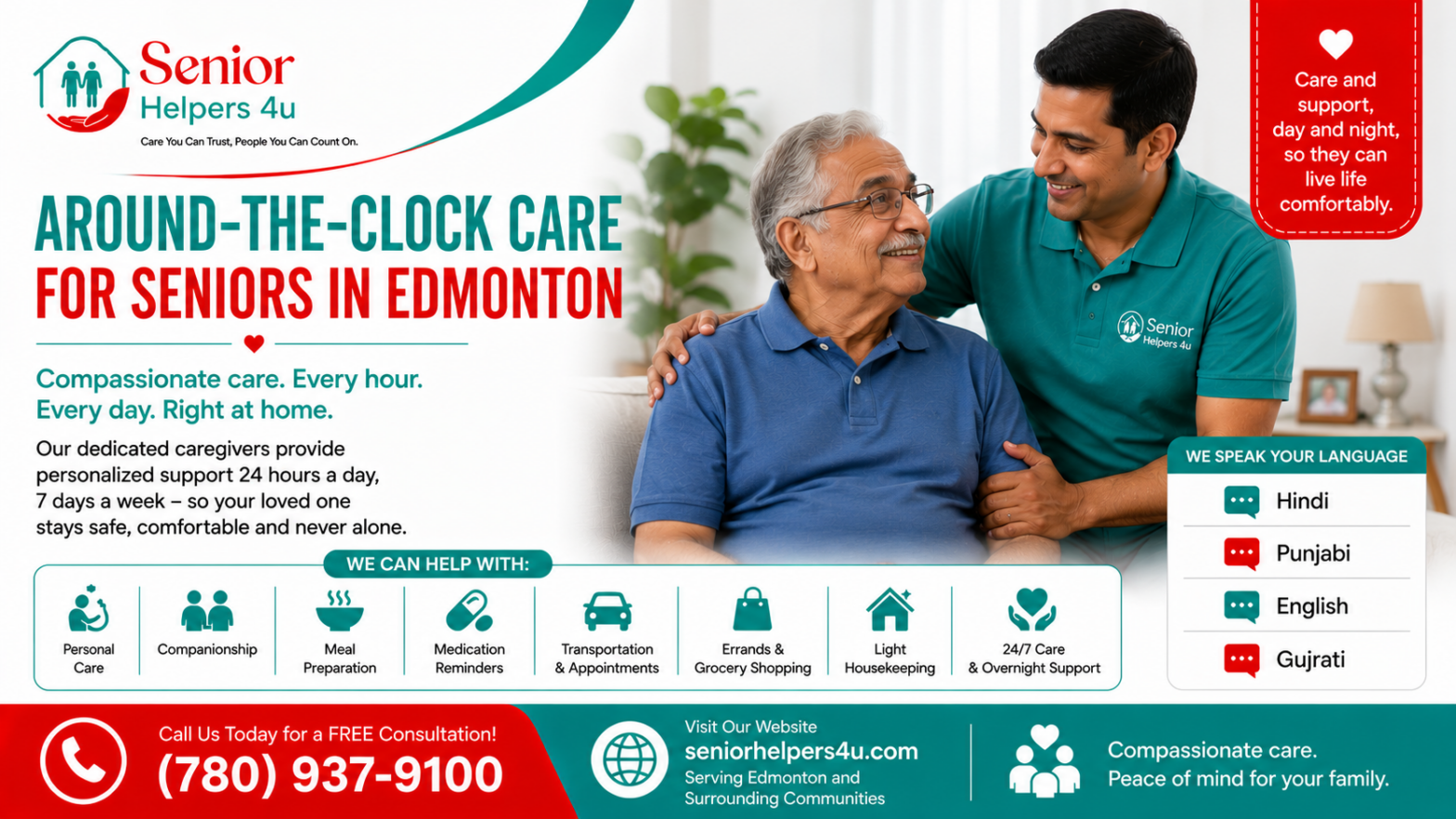 Around the Clock Senior Care Edmonton