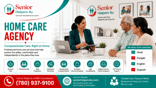 Home care agency providing compassionate senior care in Edmonton