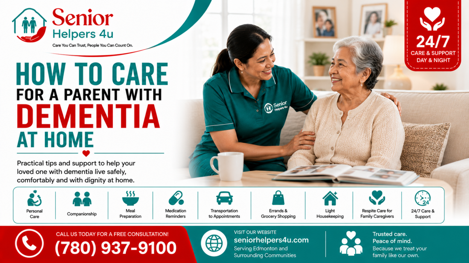 How to Care for a Parent With Dementia at Home